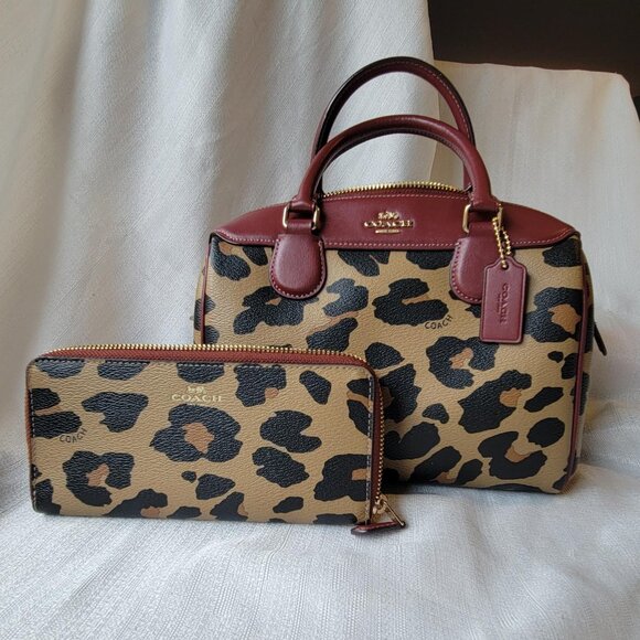 Coach Mini Bennet Satchel & Wallet Set - Picture 1 of 6